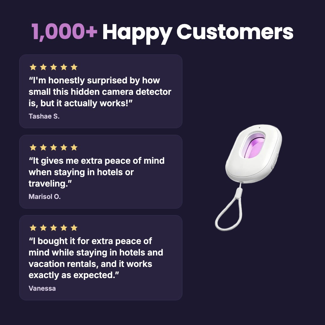 Customer quotes beside the Orsiva camera detector
